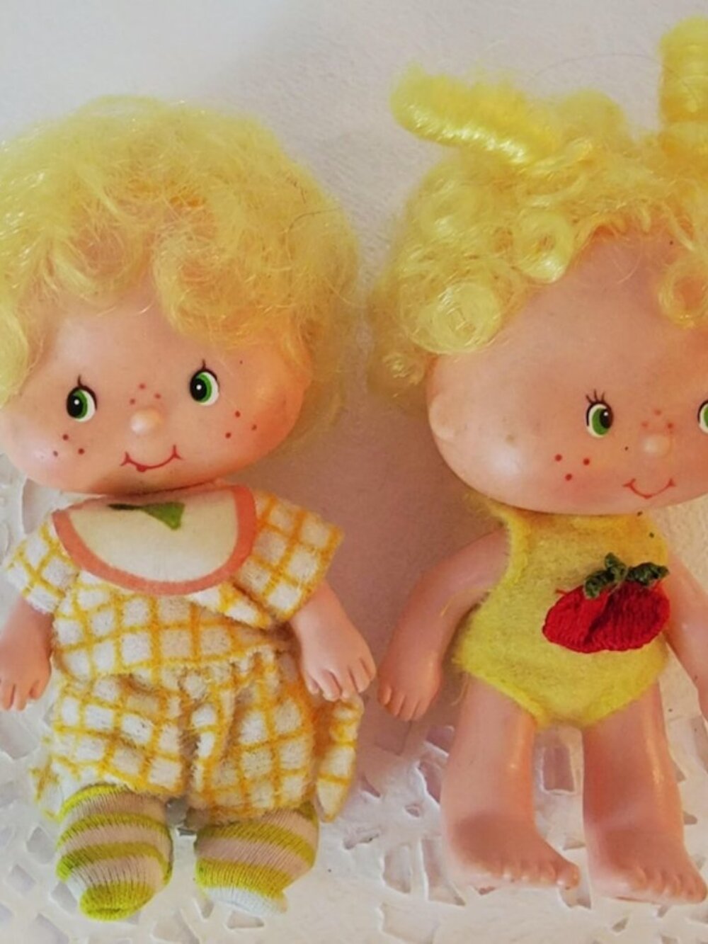 Vintage Lem & Ada Twins 1979 from Strawberry Shortcake Collection